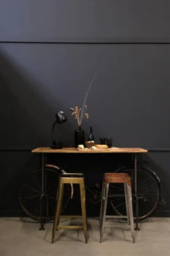 Sidobord Vintage bicycle - Trä/Järn
