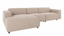 4-Sitssoffa 'Willard' Schäslong V - Ljusbeige