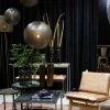 Sittpuff Vintage  - Återvunnet läder