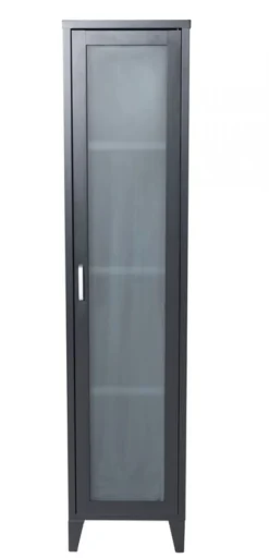 Skåp 'Acero' 35x150cm -  Svart