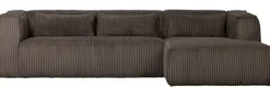 Soffa 'Bean' 4-sits - Brun/Manchester