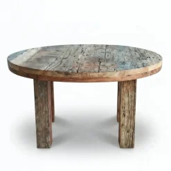 Soffbord 'Birka' Runt 85x85cm - Vintage