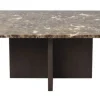 Soffbord 'Brooksville' 90x90cm - Brun