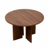 Soffbord 'Créme' Runt 75cm - Valnöt