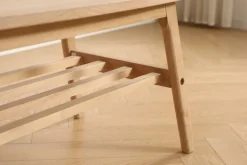 Soffbord 'Créme' - Vitpigmenterad