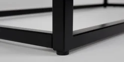 Soffbord 'Marble Power' - Svart/Marmor