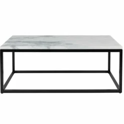 Soffbord 'Marble Power' - Svart/Marmor