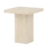 Soffbord 'Qvart' 50x50cm - Beige