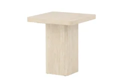 Soffbord 'Qvart' 50x50cm - Beige