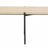 Soffbord 'Shelton' 145x60cm - Vitpigmenterad ek