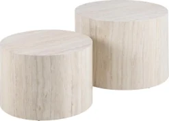 Soffbord 'Strömstad' - Beige