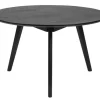 Soffbord 'Yumi' Runt 90cm - Svart