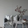Soffbord 'Yumi' Runt 90cm - Vitpigmenterad ek