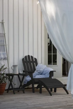 Solstol 'Lounge' - Svart