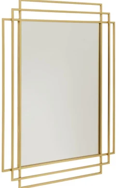 Spegel 'Square' 76x97cm - Guld