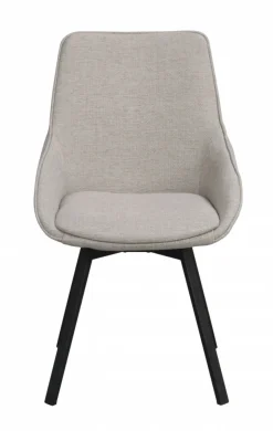 Stol 'Alison' - Beige/svart