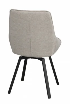 Stol 'Alison' - Beige/svart