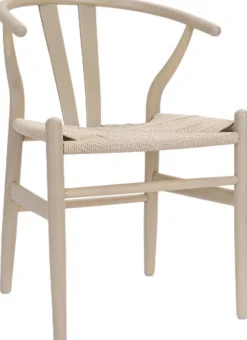 Stol 'Alta' - Beige/Vit pigmenterad