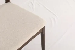 Stol 'Fager' - Valnöt/Beige