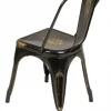 Stol 'Montmartre' - Vintage svart/antik