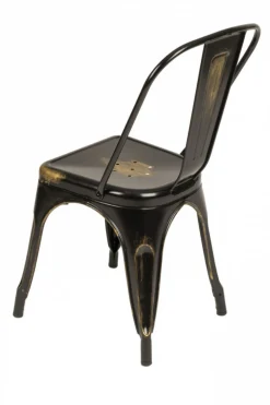 Stol 'Montmartre' - Vintage svart/antik