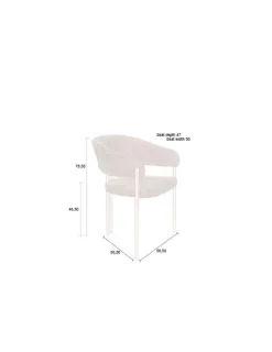 Stol 'Nadia' - Beige