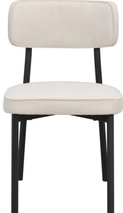 Stol 'Paisley' - Beige/Svart
