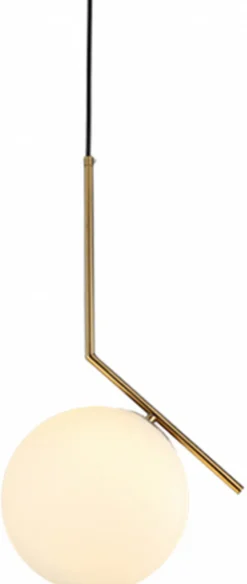 Taklampa 'Bellini' S - Mässing