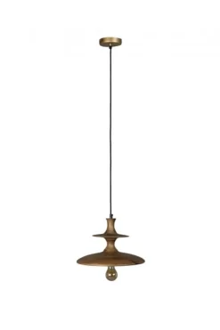 Taklampa 'Cath' 34x34- Brun