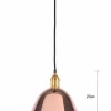 Taklampa 'Rose' - Roséguld