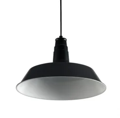 Taklampa Vintage Barn 36cm - Svart