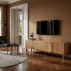 Tv-bänk 'Lövhamn' L- Natur