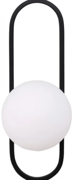 Vägglampa 'Agunnaryd' - Vit/Svart