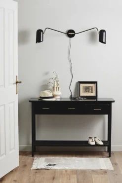 Vägglampa 'ERIS' - Svart